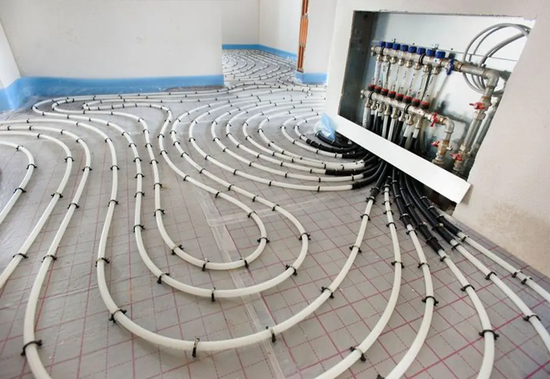 گرمایش از کف آبی